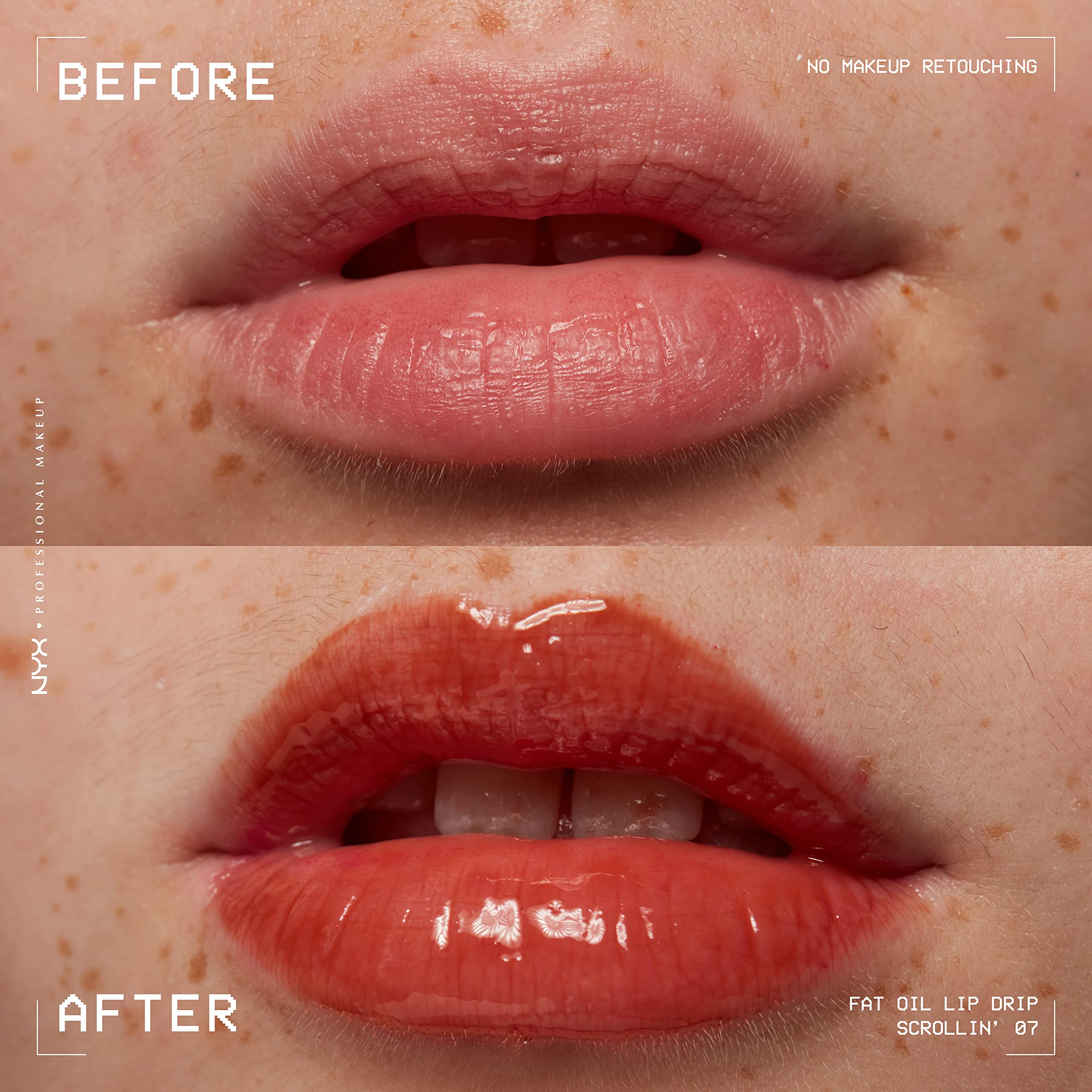 NYX PROFESSIONAL MAKEUP Fat Oil Lip Drip - hydratation potentielle jusqu'à 12 heures