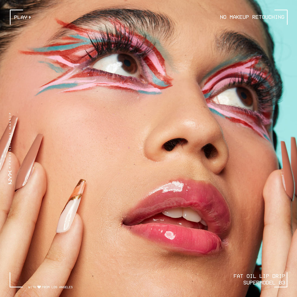 NYX Fat Oil Lip Drip - résultat lèvres ultra-brillantes et nourries
