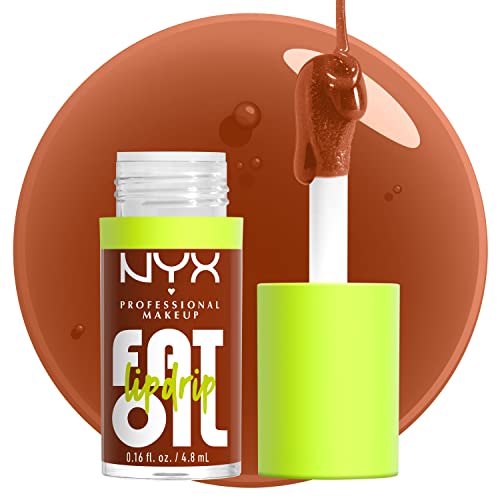 NYX PROFESSIONAL MAKEUP Fat Oil Lip Drip - porté seul ou superposé pour plus d’intensité