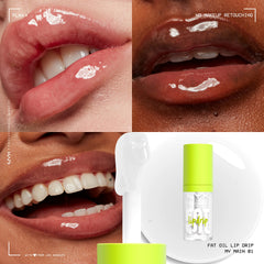 NYX Lip Drip teinte naturelle pour un look discret.