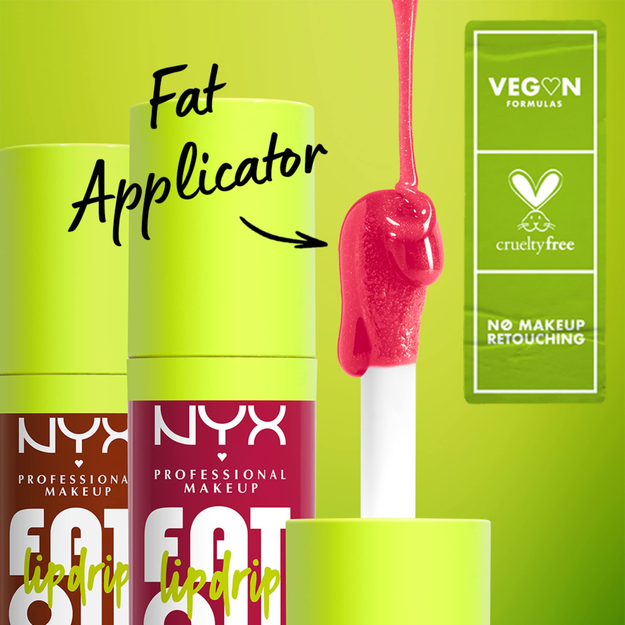 Teinte subtile rose nude pour un look frais et discret avec NYX Lip Drip.
