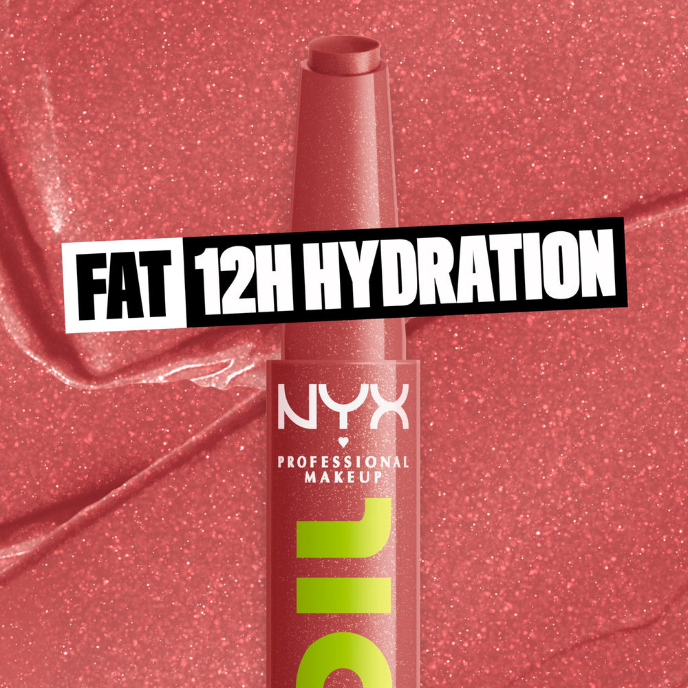 NYX Fat Oil Slick Click application lèvres pour une tenue légère et confortable