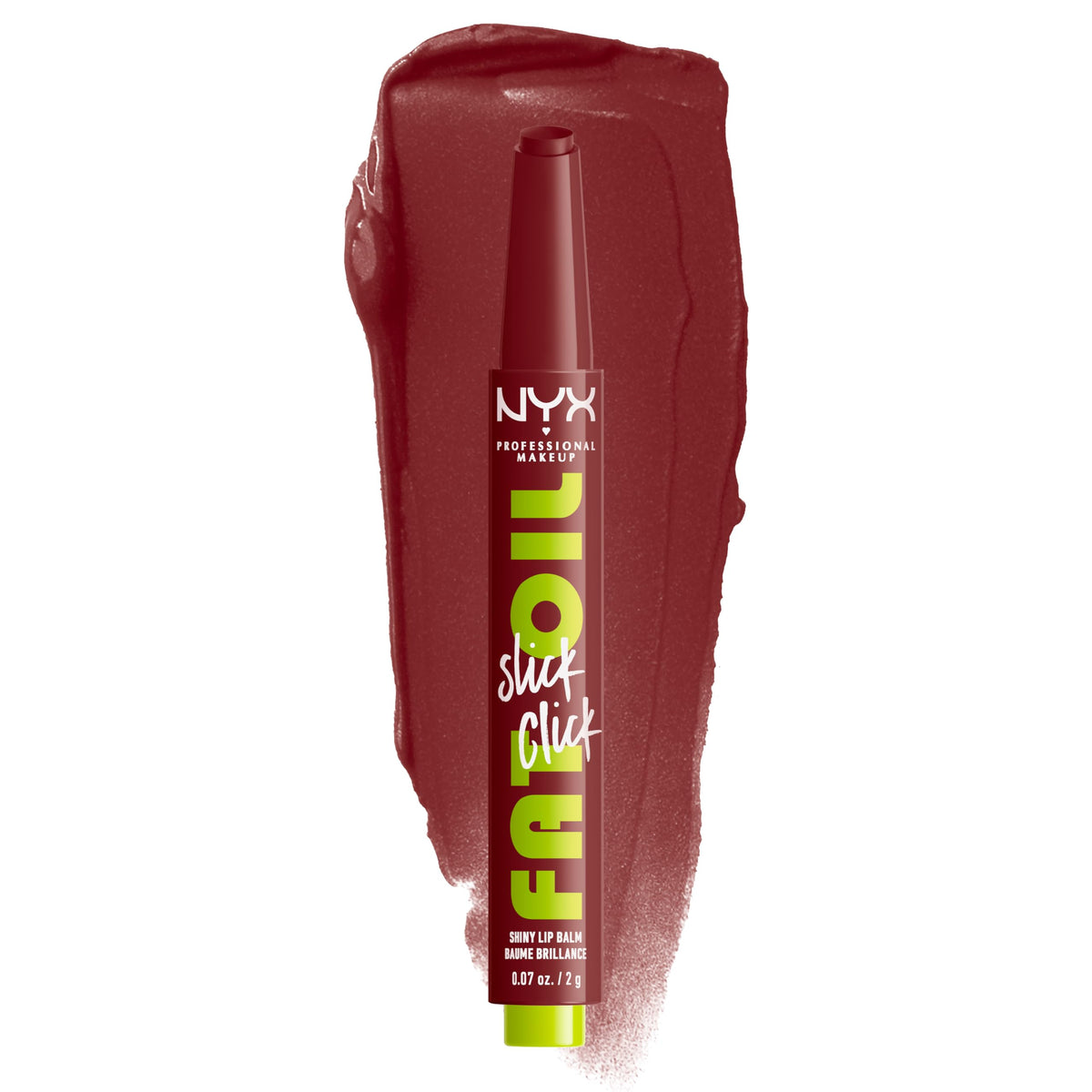 NYX Fat Oil Slick Click — embout précis pour une application contrôlée.