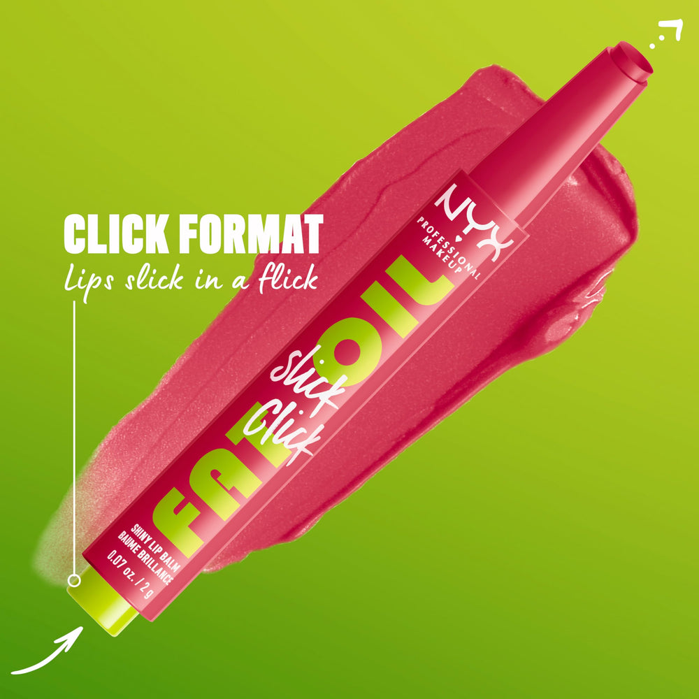 Application facilitée par le système click du NYX Fat Oil Slick Click.