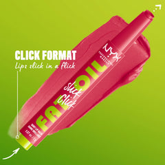Application facilitée par le système click du NYX Fat Oil Slick Click.