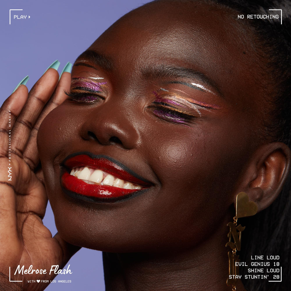 Formule crème anti-transfert NYX Line Loud pour lèvres impeccables.