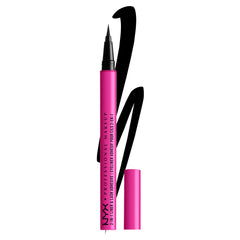 NYX Jumbo Lash applicateur-feutre-pointu permet un trait précis et net.
