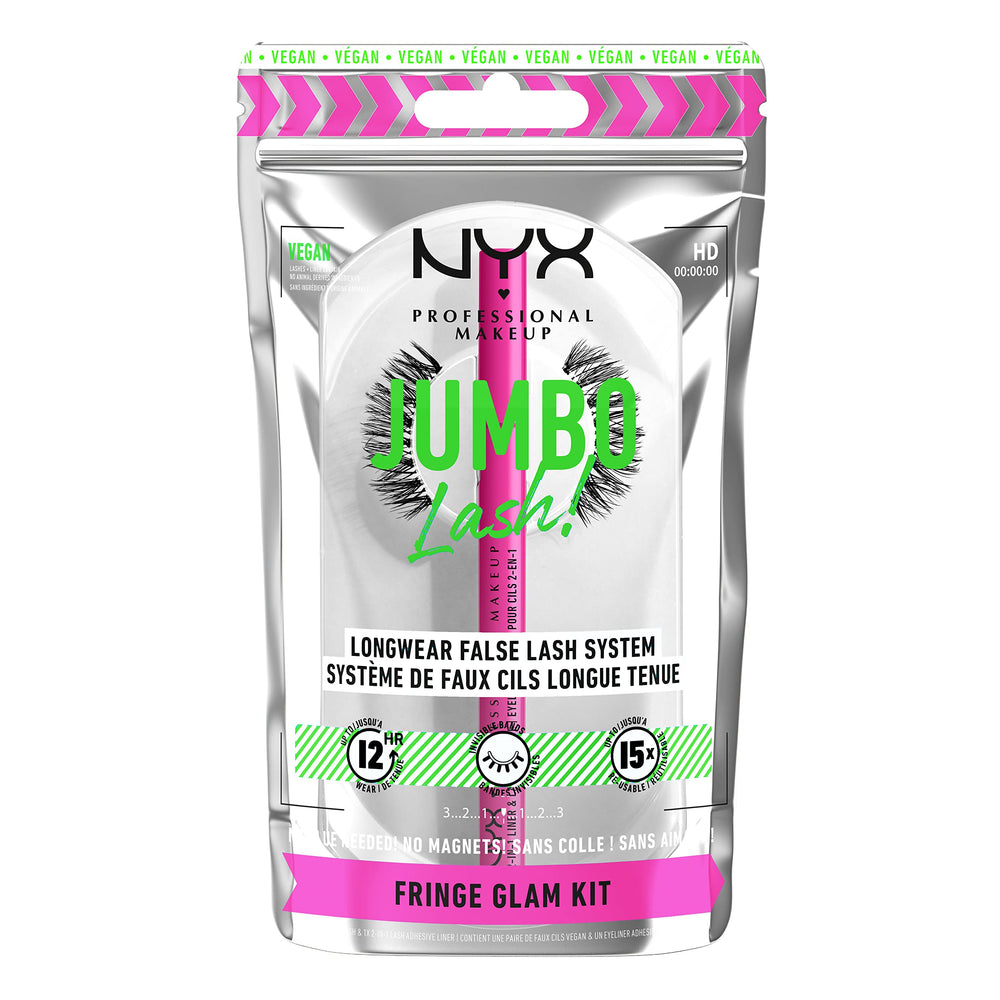 Nyx Jumbo Lash – bande invisible pour regard fluide et naturel.