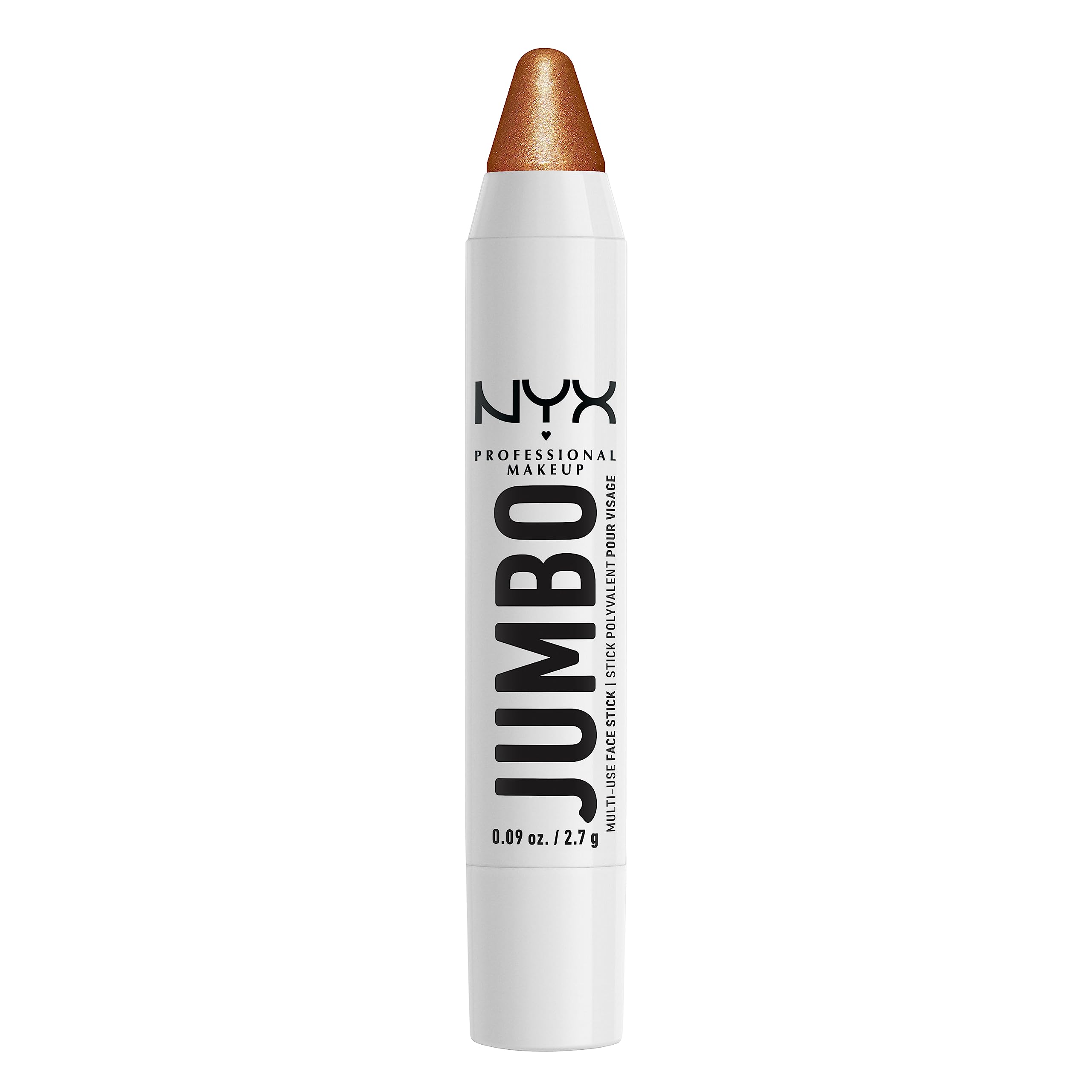 NYX Jumbo Dorée convient à une routine teint complète et mobile.