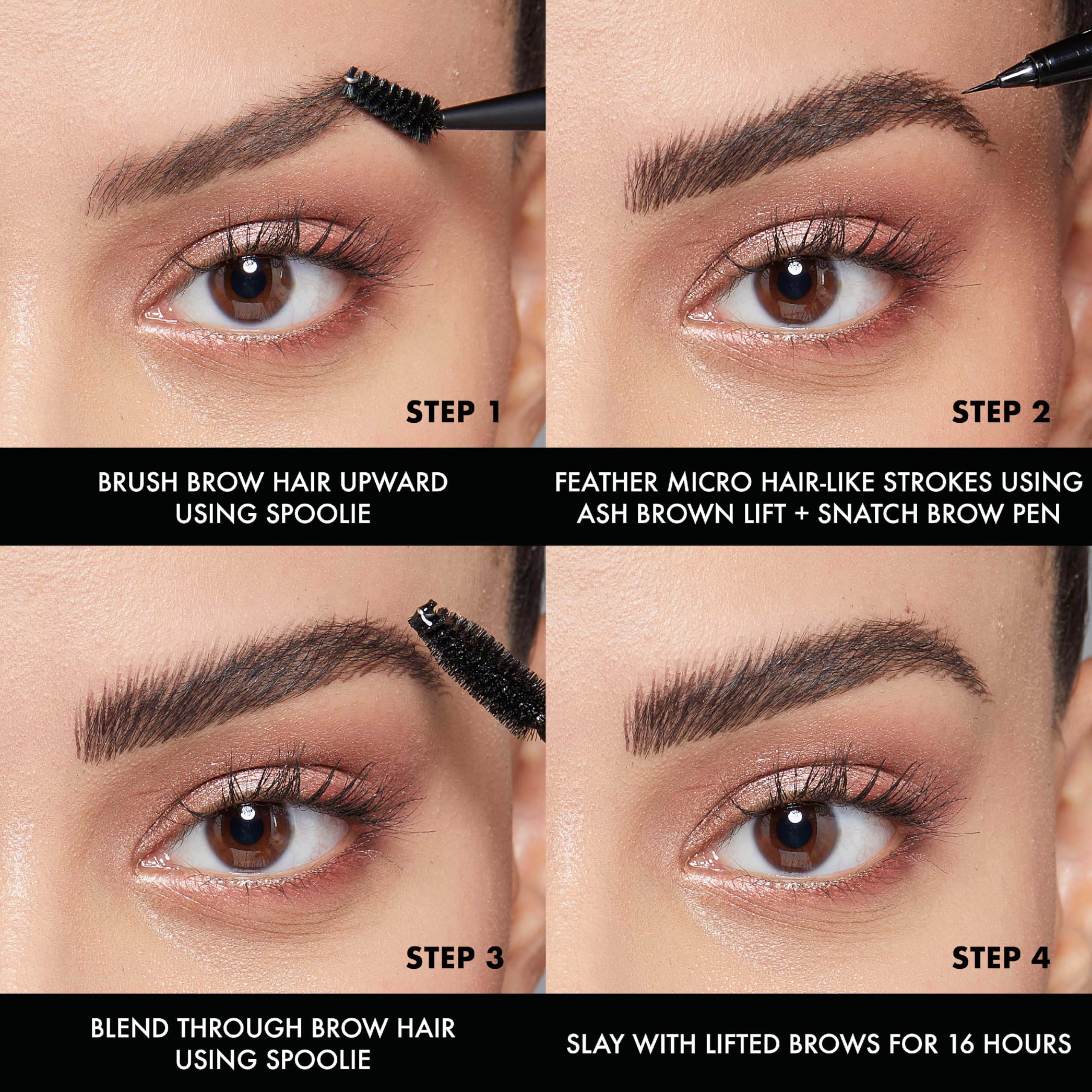 Définition des traits plus épais pour un look plus structuré.