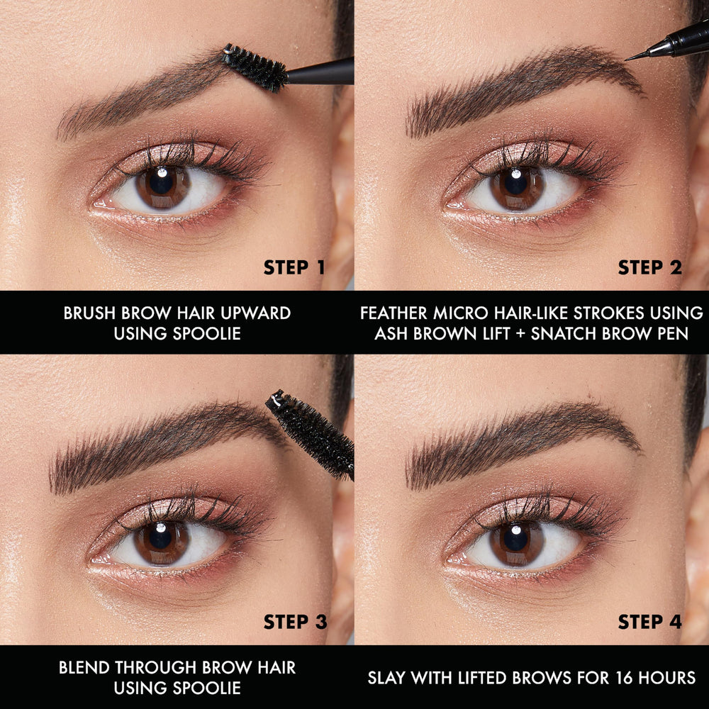 Définition des traits plus épais pour un look plus structuré.