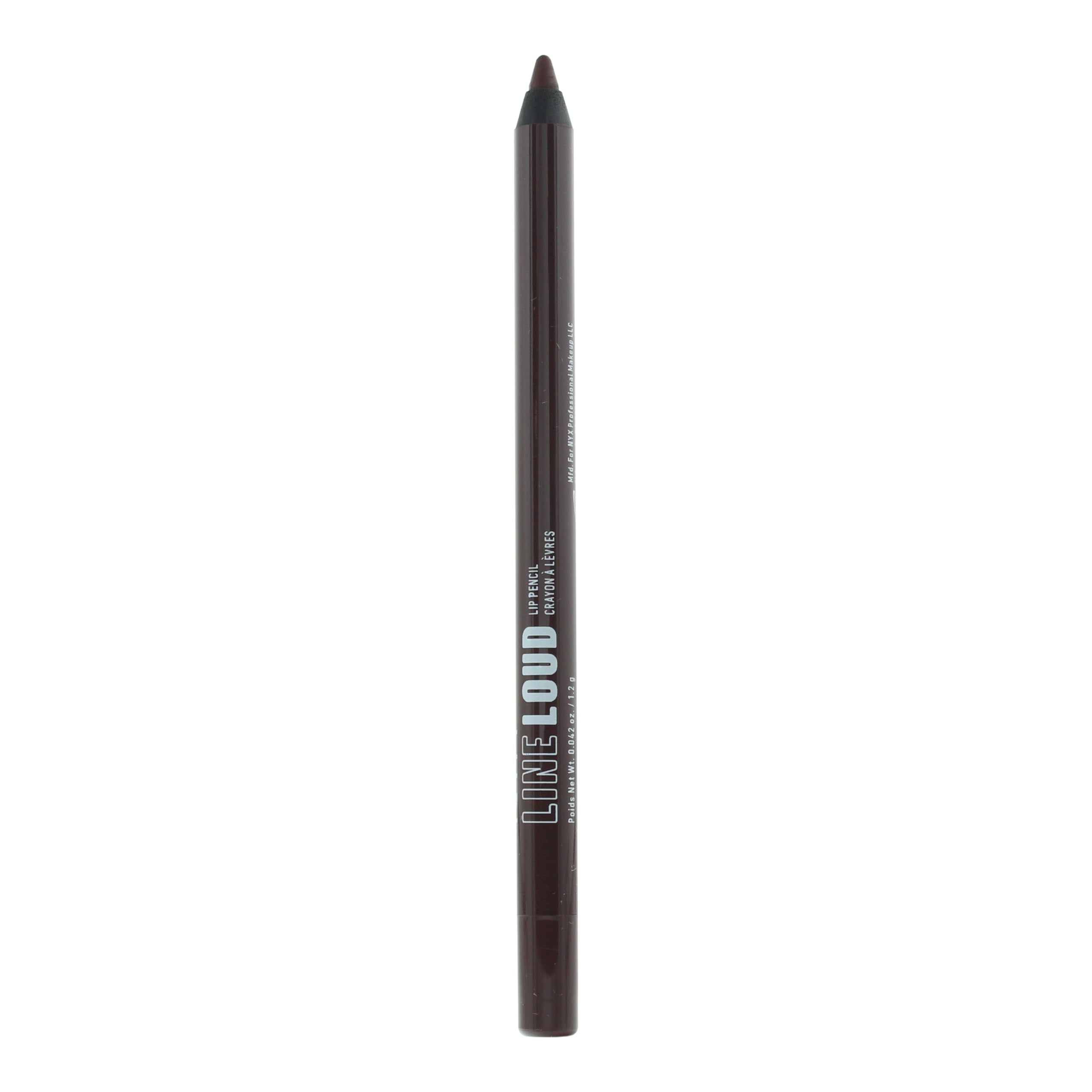 Nyx Line Loud Rebel Kind: crayon lèvre chocolat brun pour une couleur longue durée