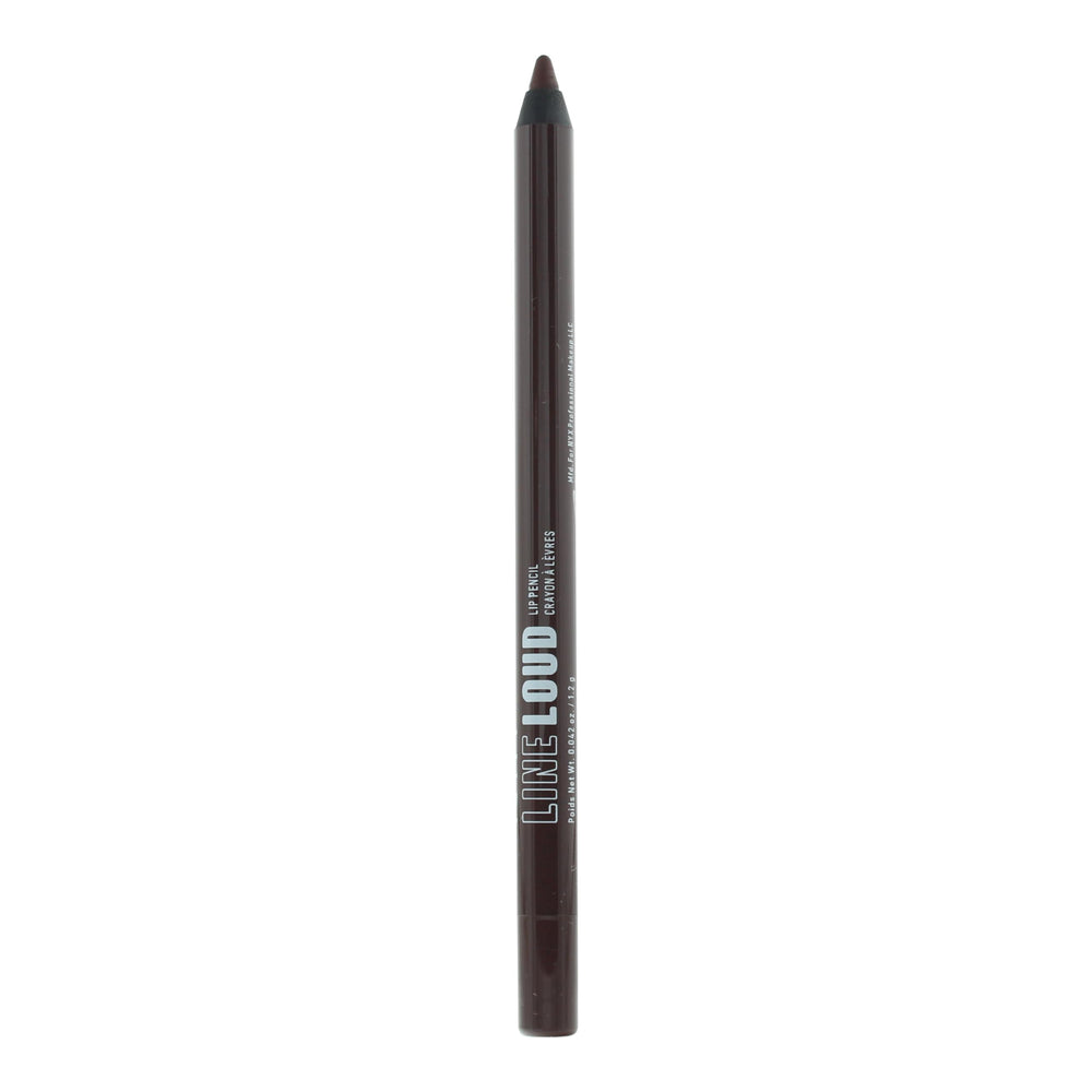 Nyx Line Loud Rebel Kind: crayon lèvre chocolat brun pour une couleur longue durée