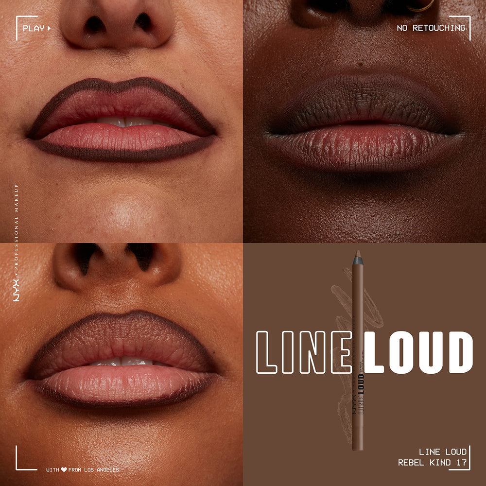 Nyx Line Loud Rebel Kind: formule crème hydratante et tenue longue durée