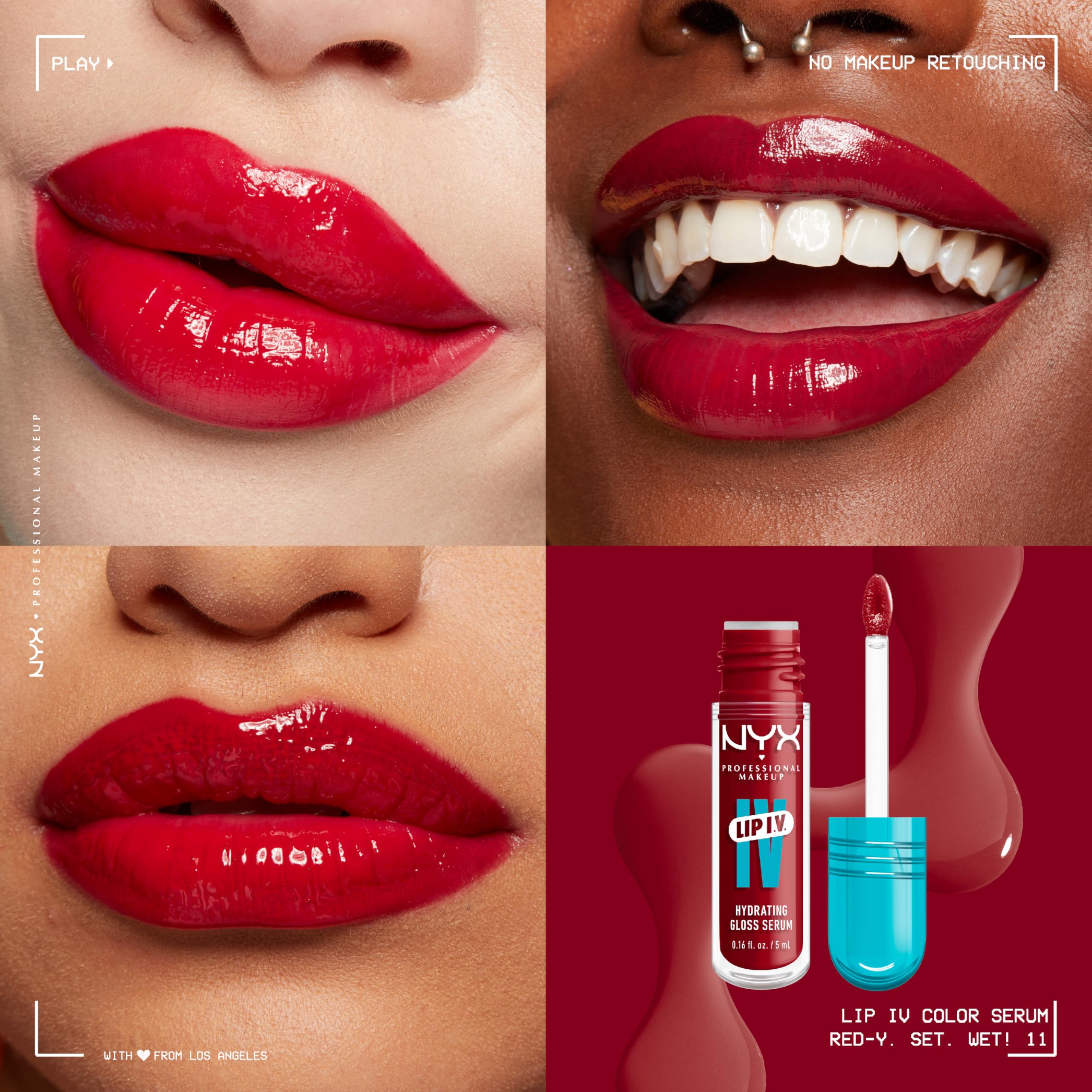 NYX Lip IV – échantillon en une couche pour couleur naturelle