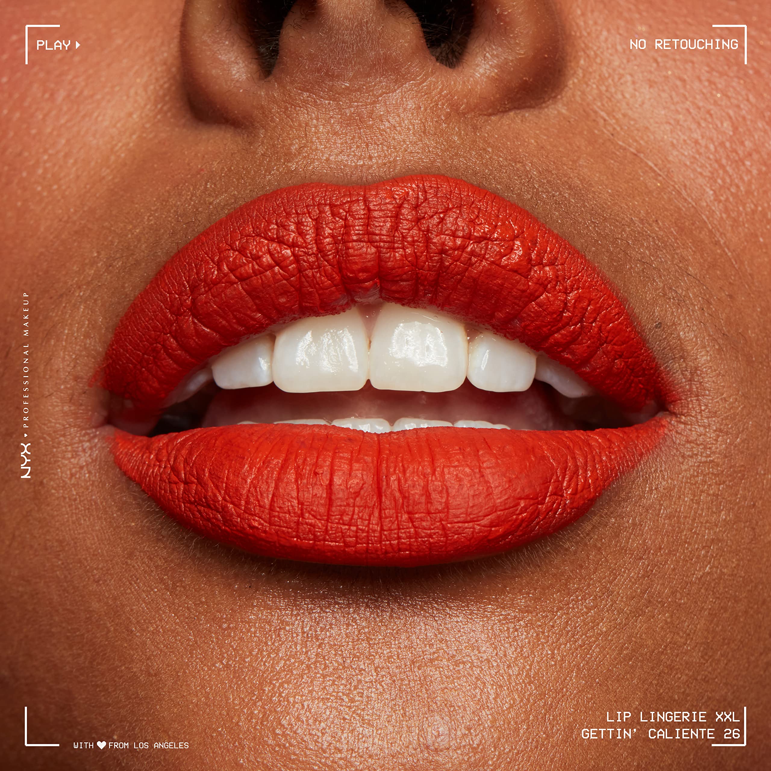 NYX Lip Lingerie XXL Matte, longue tenue jusqu'à 16 heures sans transfert.