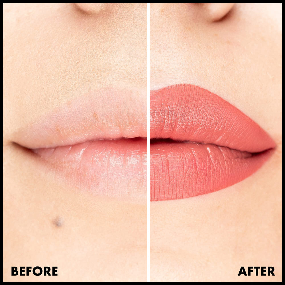 NYX Lip Lingerie XXL Matte stripd-down – texture crèmeuse pour un rendu naturel.
