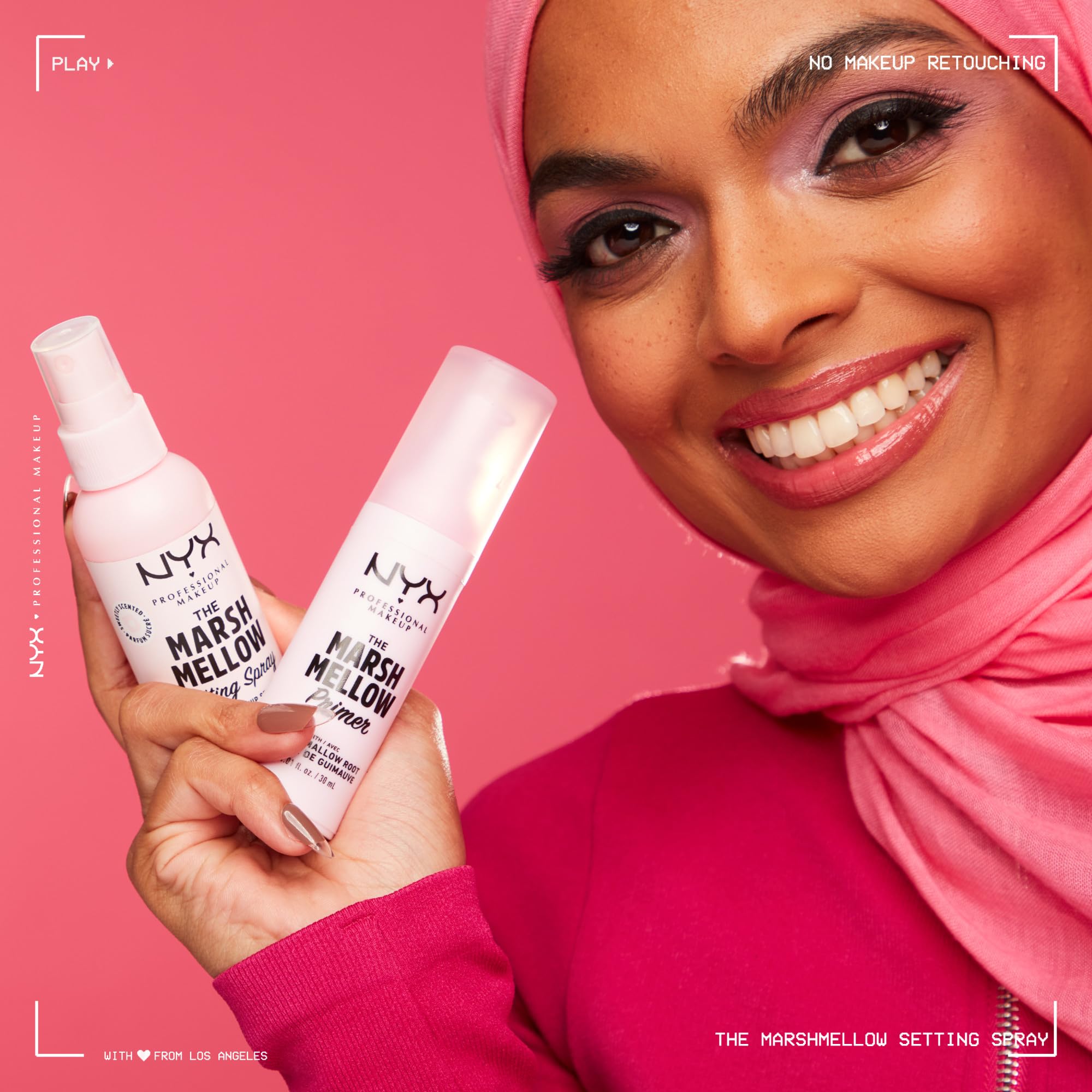 NYX Marshmellow base lissante : maquillage tient toute la journée.