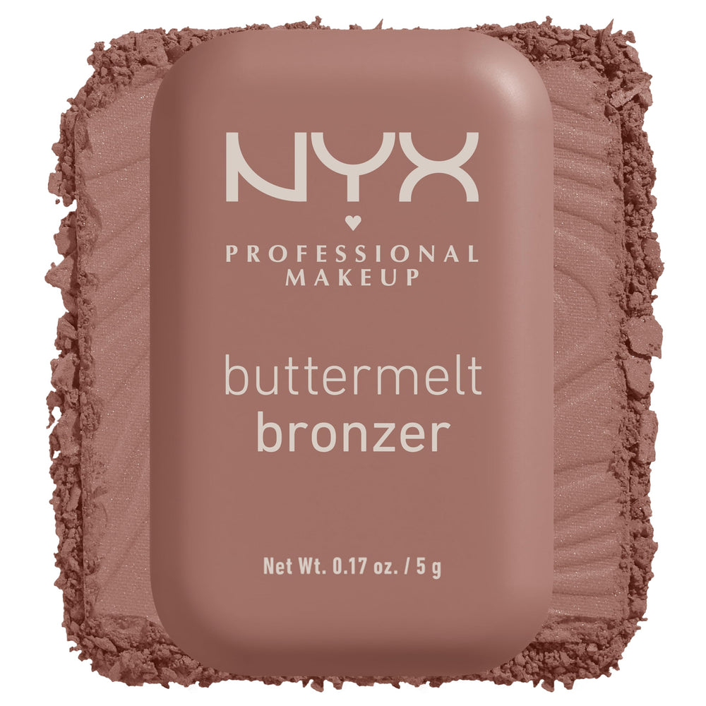NYX Professional Makeup Matte Buttermelt Bronzer en poudre pour un fini naturel.