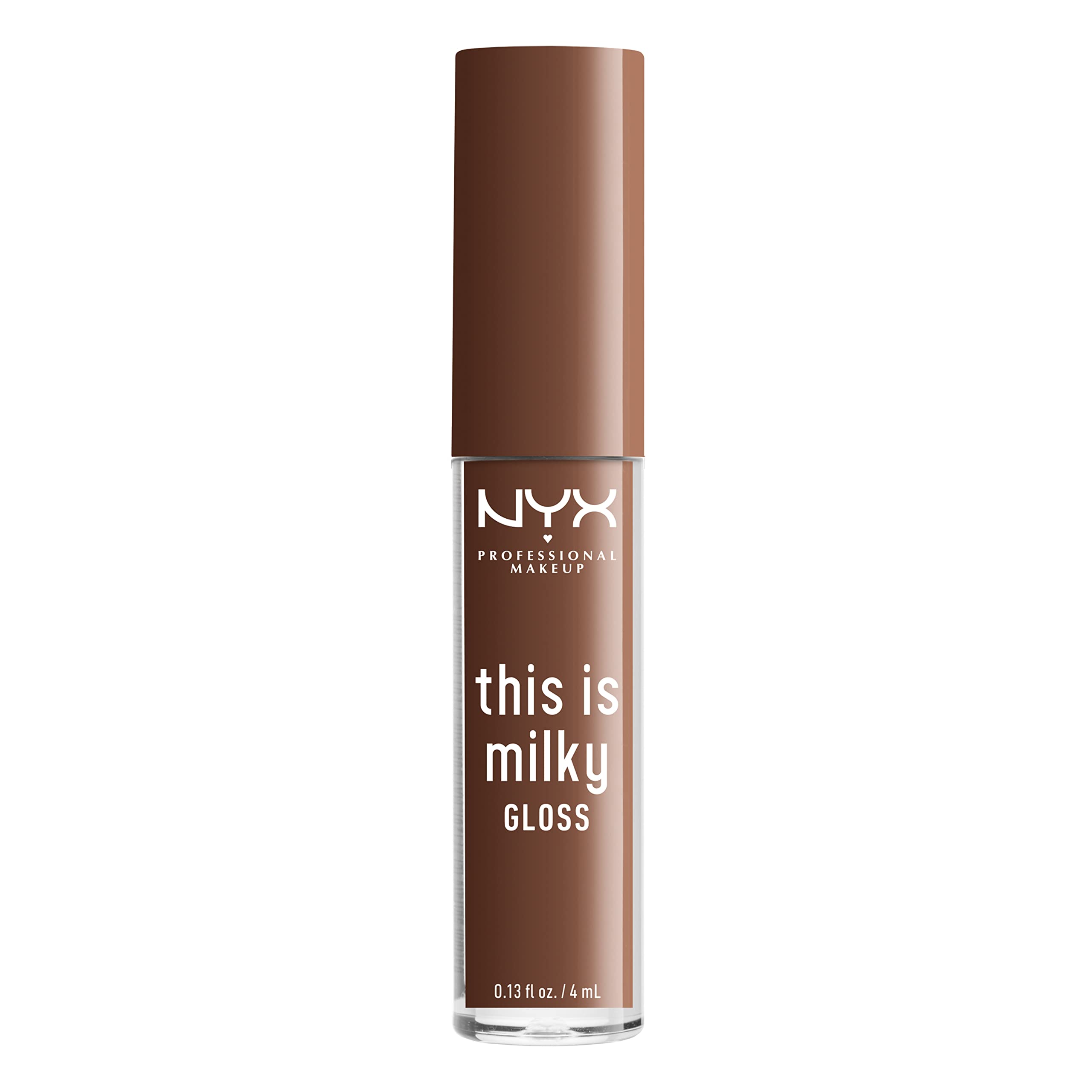 NYX This Is Milky Gloss hydratation jusqu'à 12 heures sur les lèvres.