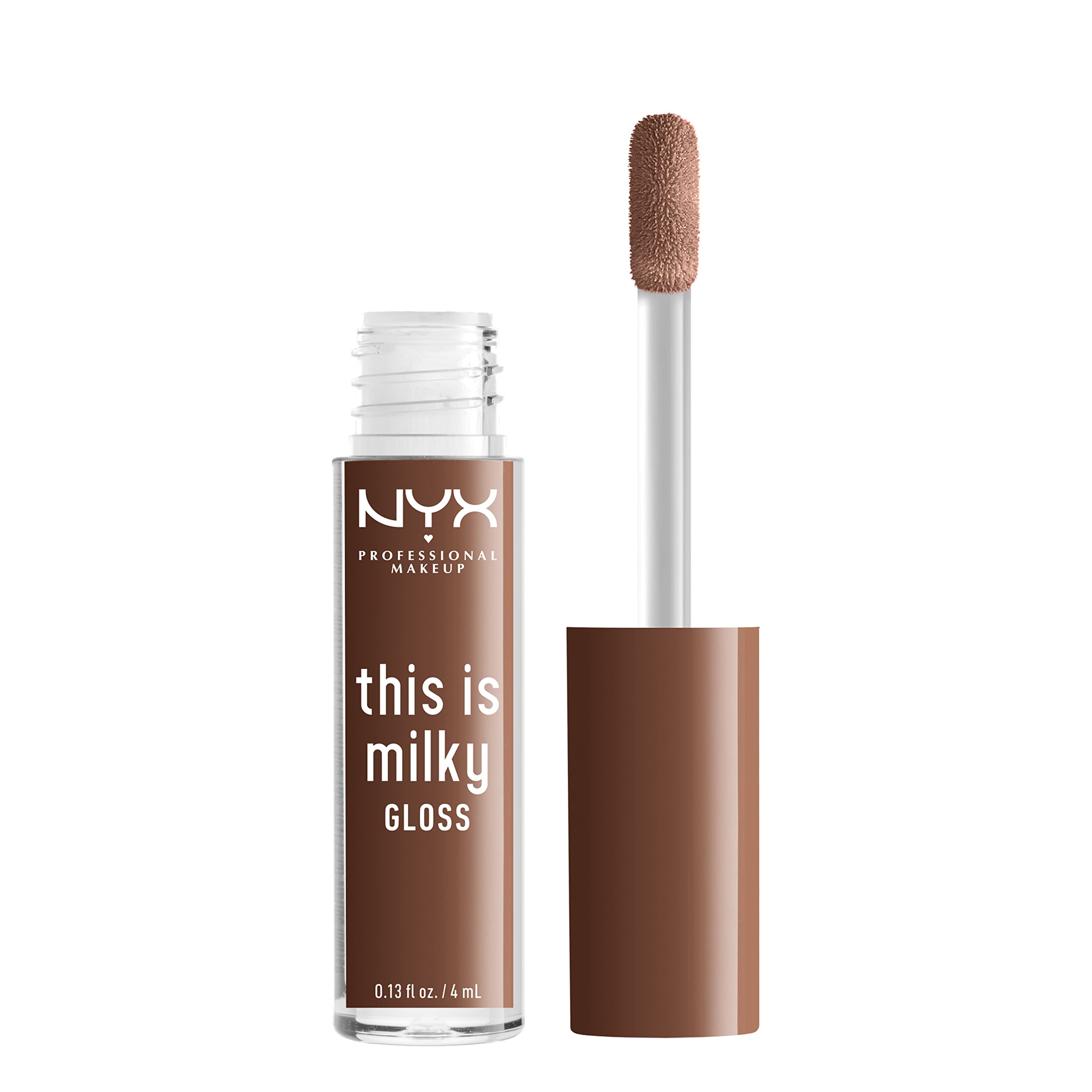NYX This Is Milky Gloss formula vegan sans cruauté pour lèvres soignées.