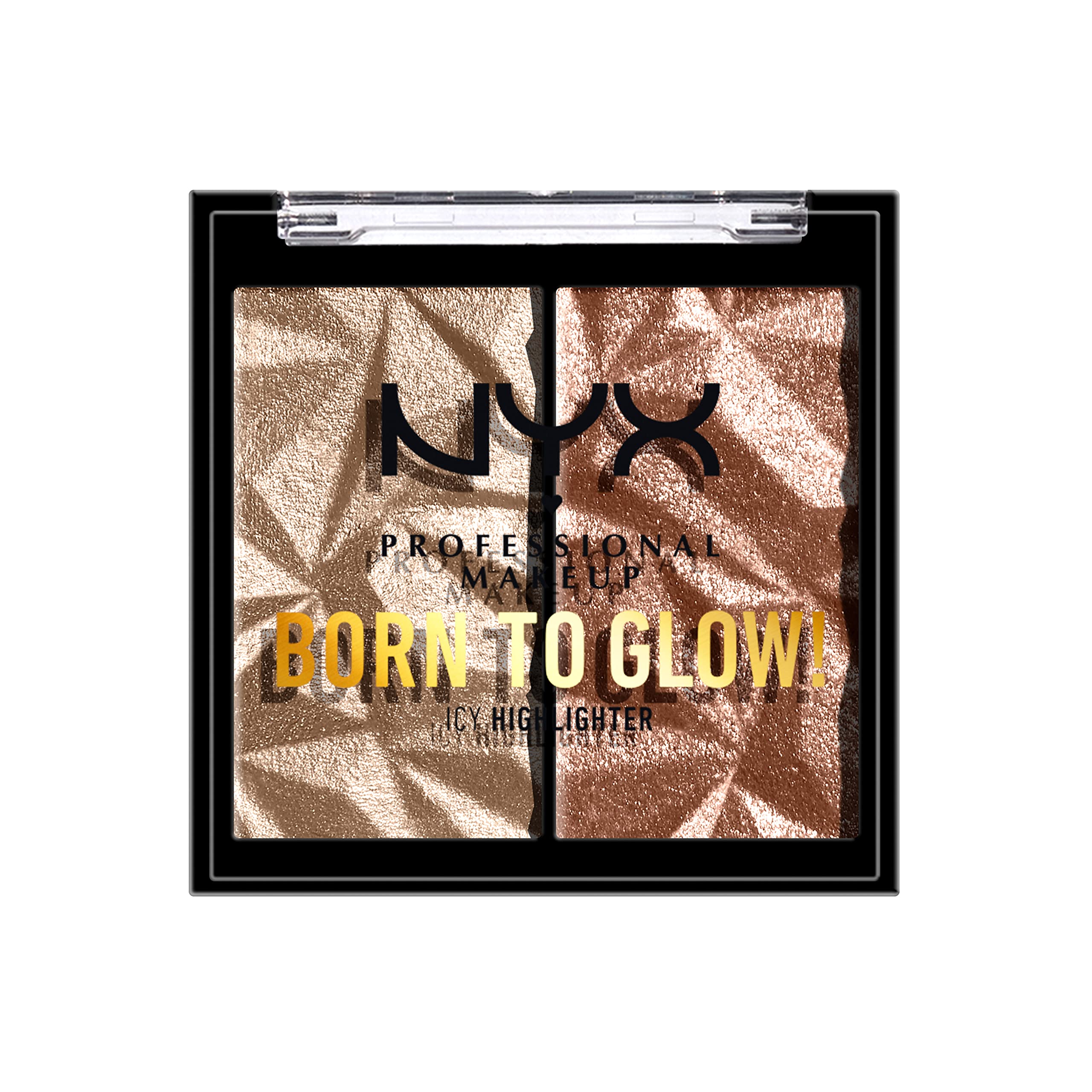 NYX Né pour Briller illuminateur glacé Platine sur les points saillants pour un éclat précis
