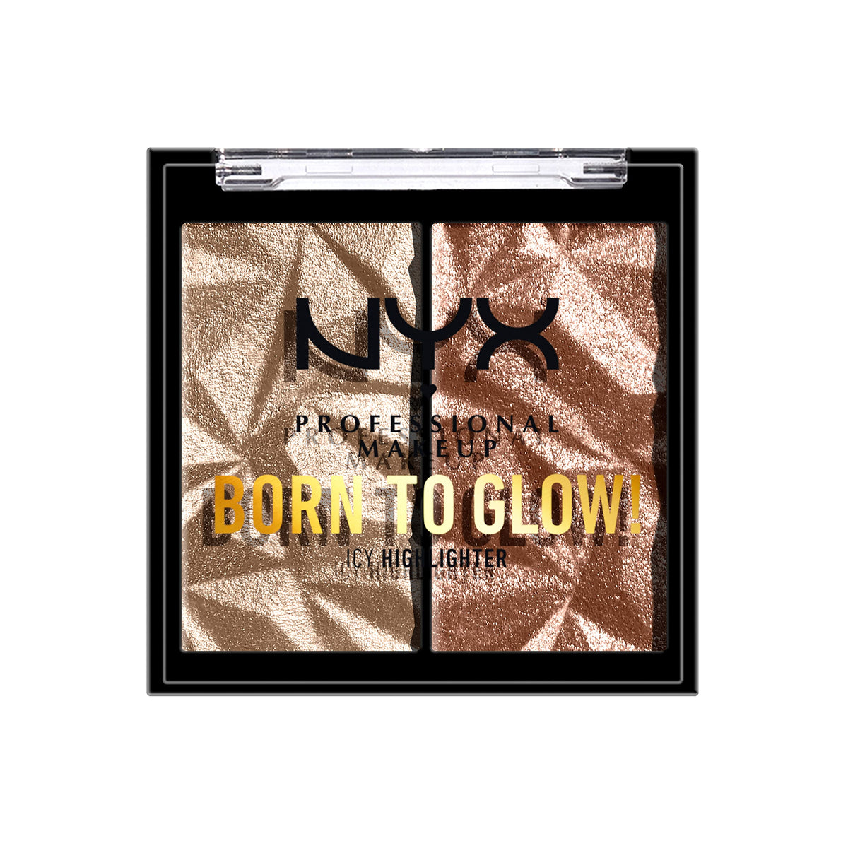 NYX Né pour Briller illuminateur glacé Platine sur les points saillants pour un éclat précis