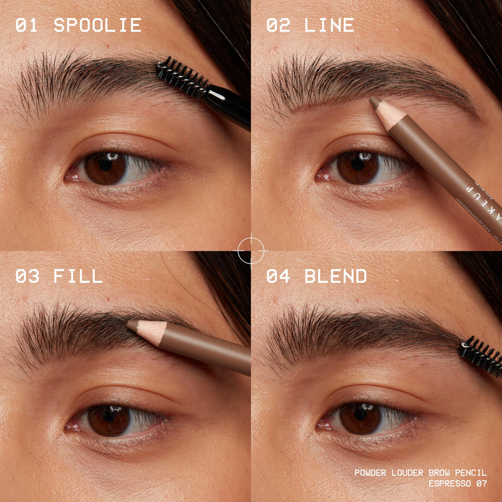 NYX Powder Louder fibres-bambou-sourcils: fibres épaississantes pour densité.