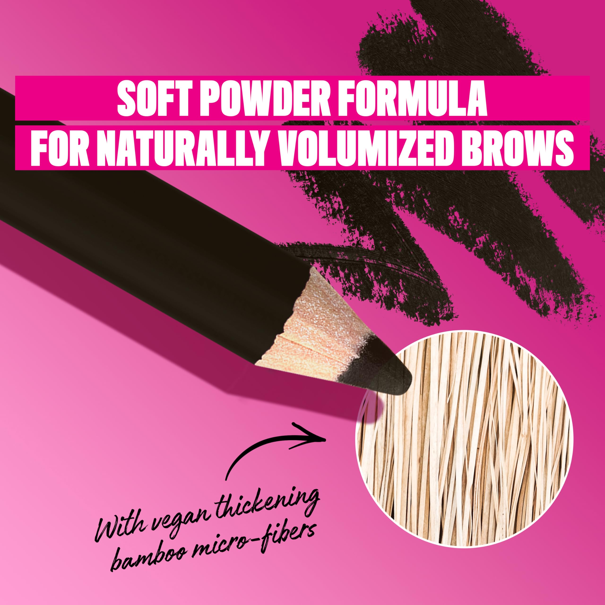 NYX Powder Louder sourcils-traits-poilus: traits fins pour un regard précis.