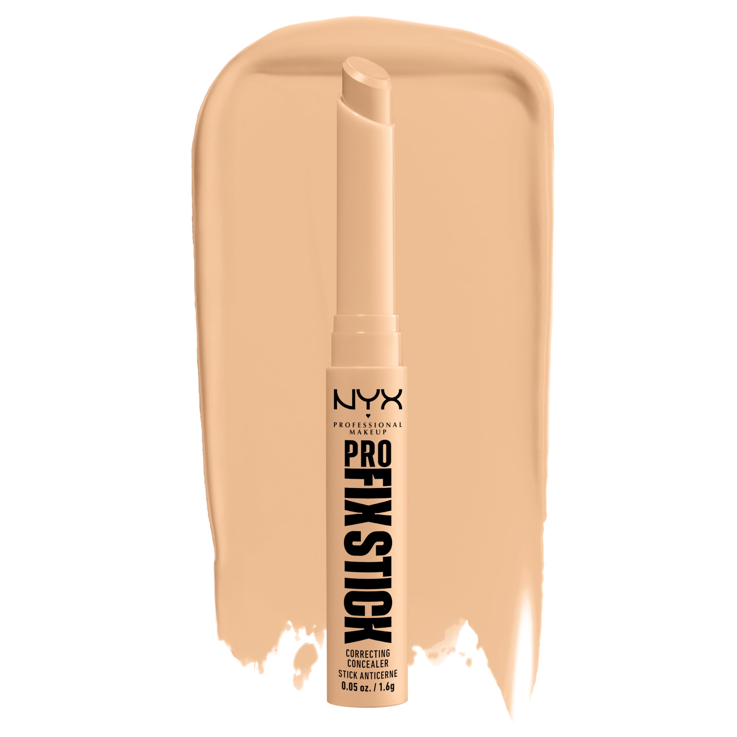 Nyx Pro Fix correcteur en bâton – application précise pour corriger les zones.
