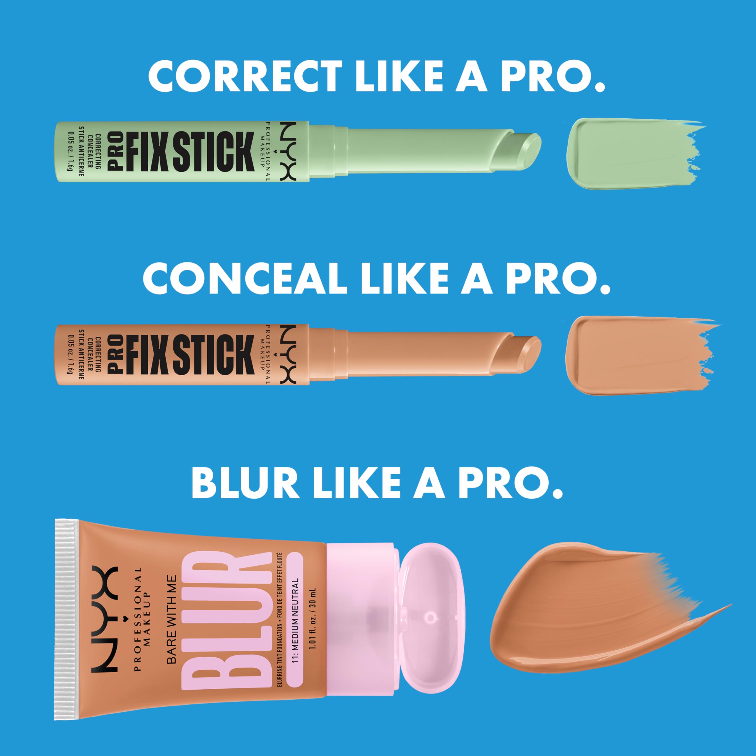 Nyx Pro Fix sans cruauté envers les animaux – marque respectueuse des animaux.