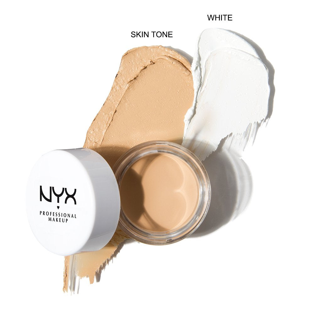 NYX PROFESSIONAL MAKEUP Base fards paupières – swatch teint perle, effet irisé