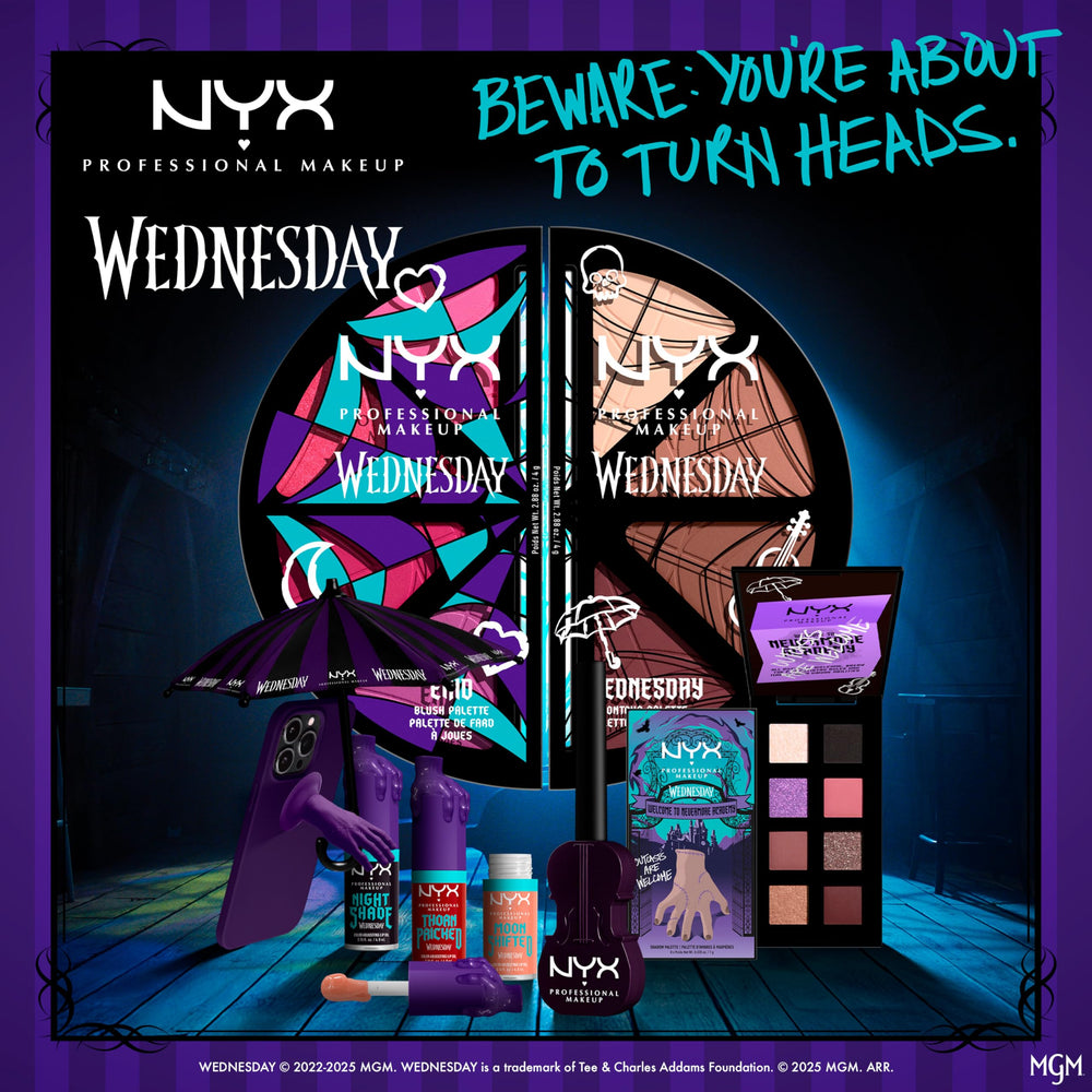 NYX Professional MakeUp, blush texture soyeuse Mercredi 03, application aérée et homogène
