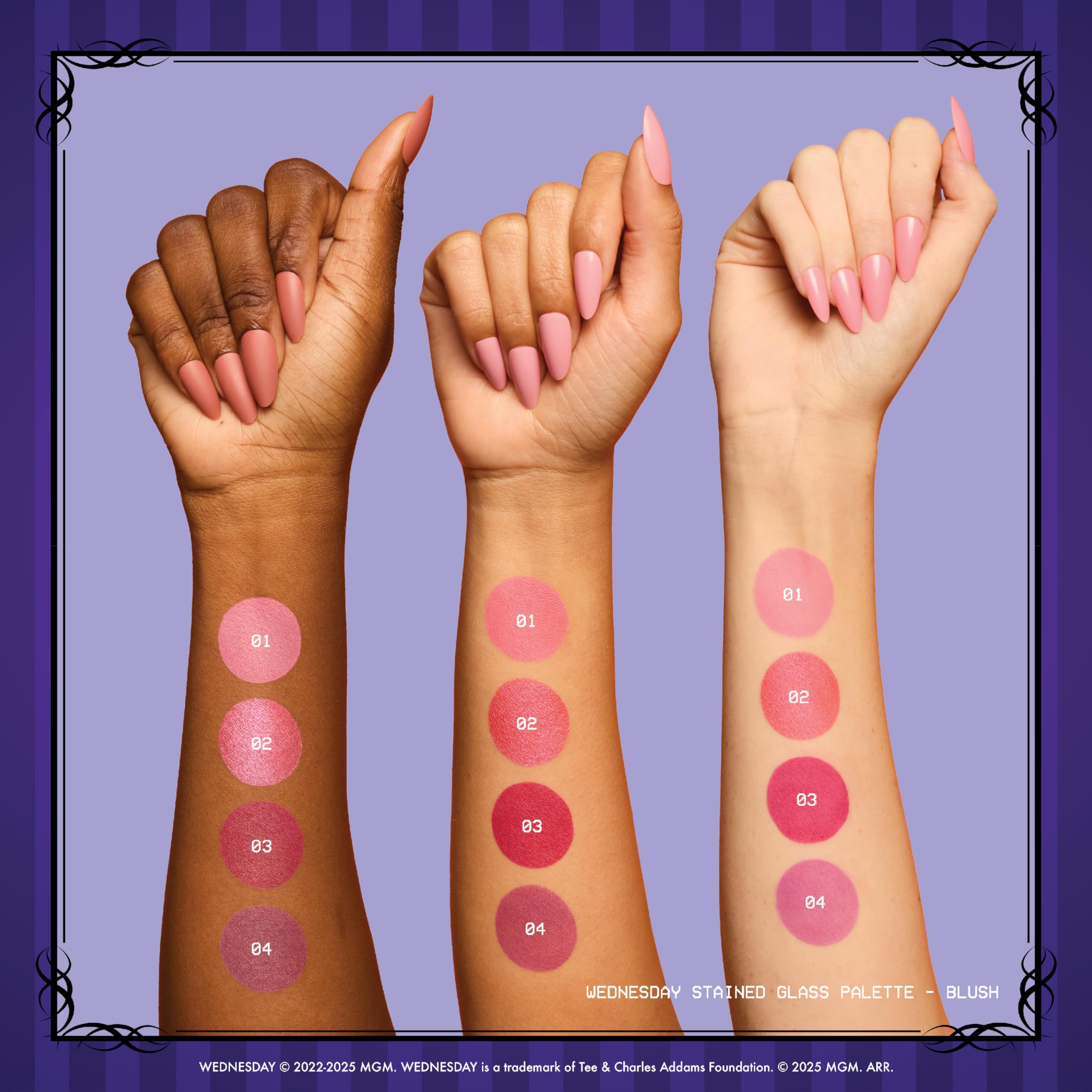 NYX Professional MakeUp, blush verre-teinte Mercredi 04, pigmentation intense sur les pommettes