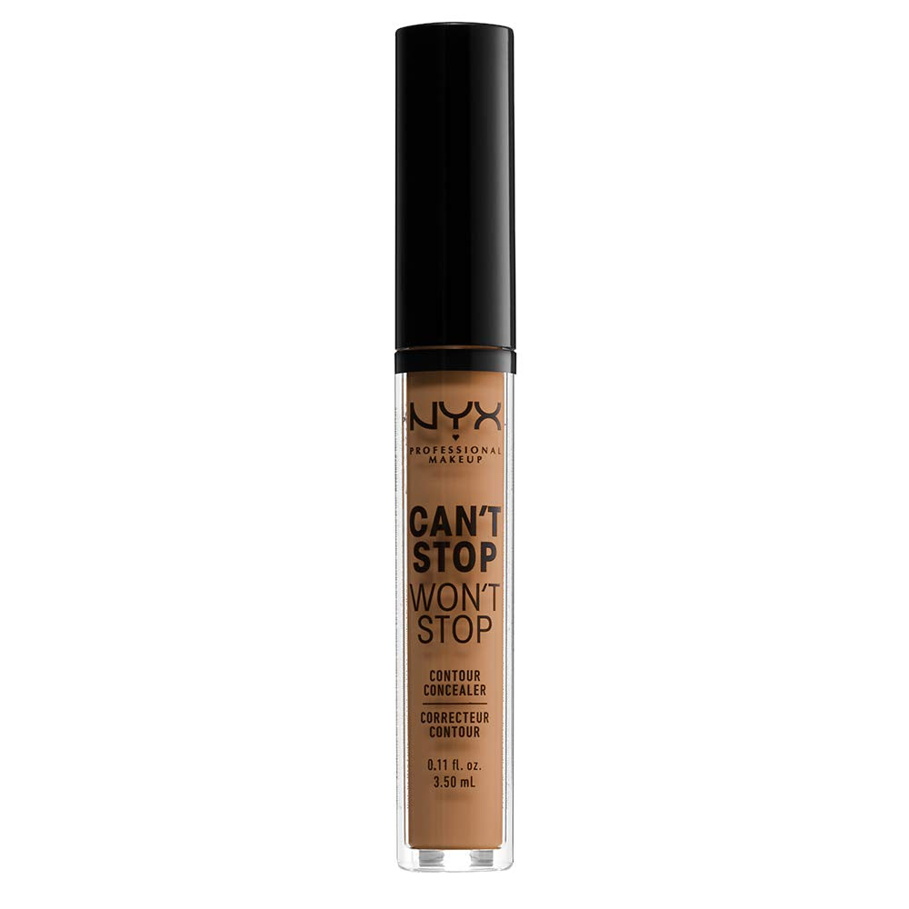 Échantillon teinte Warm Honey du Cant Stop Won't Stop de NYX.