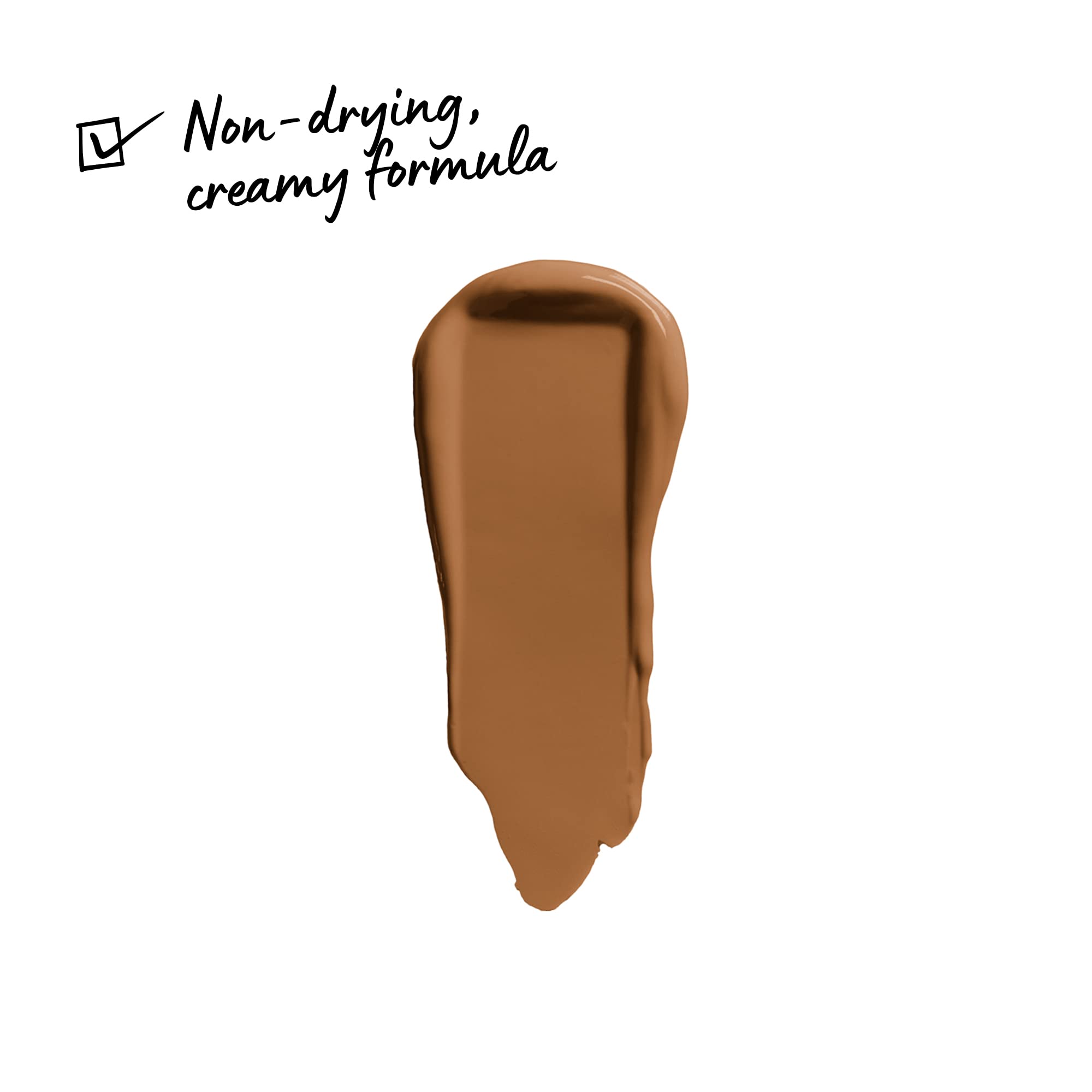 Texture crème légère du correcteur Cant Stop Won't Stop avec finition mate.