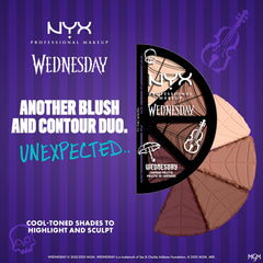 Definition des pommettes et contours avec la palette contour NYX