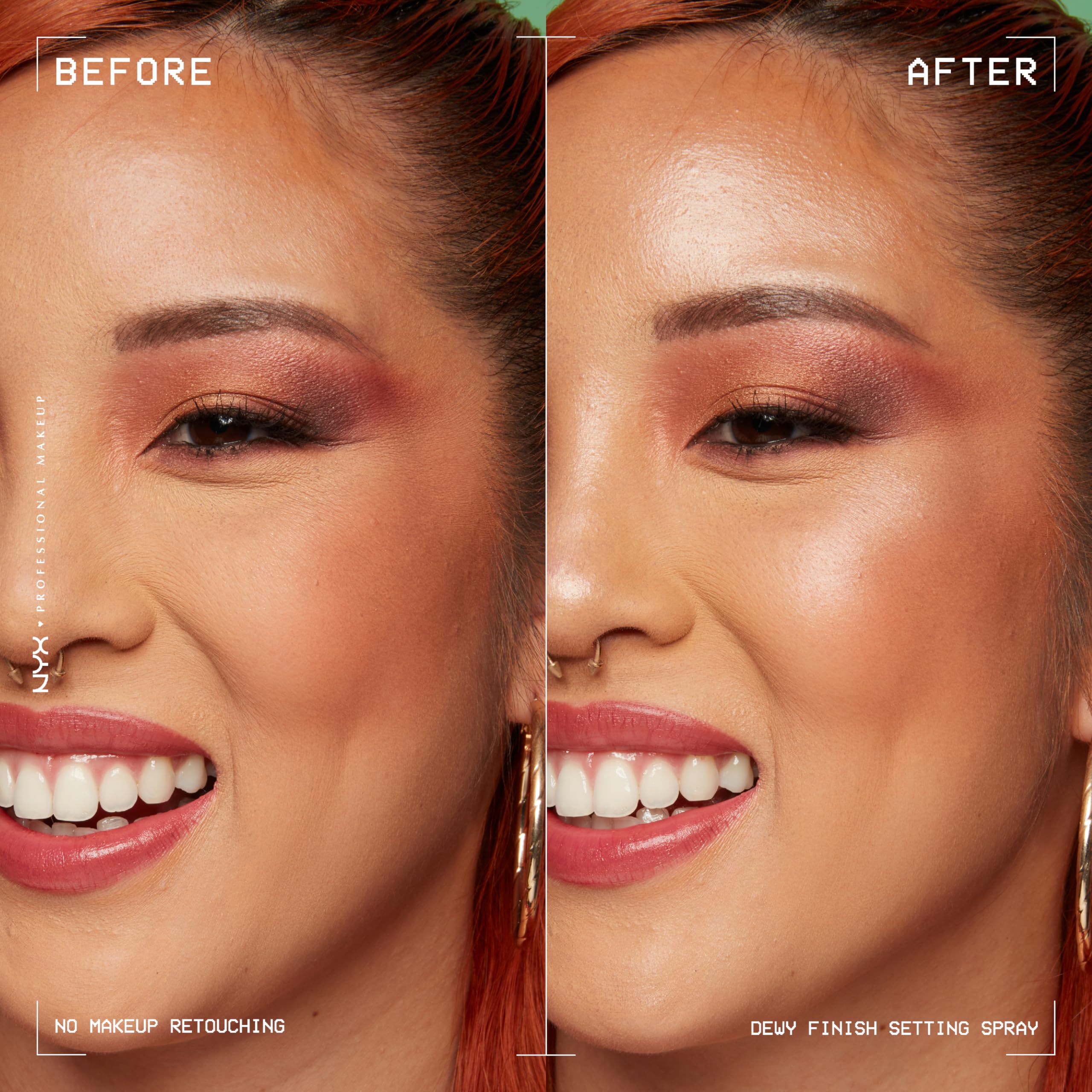 NYX Professional Makeup emballage clair et flacon pompe, facile à utiliser.