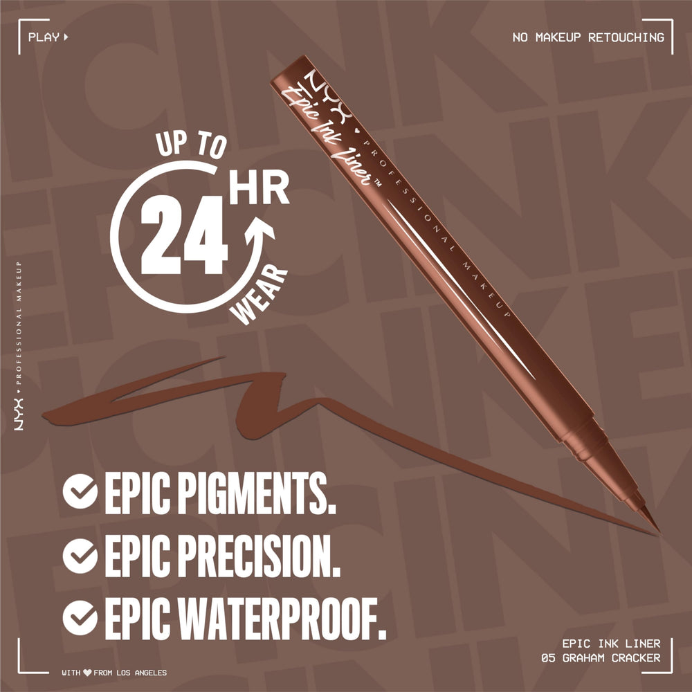 NYX Epic Ink Liner: pigment intense pour des teintes nude sophistiquées