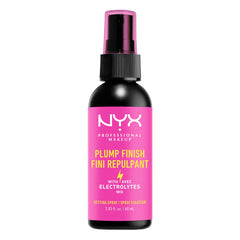 Fixateur NYX Professional Makeup, flacon et effet repulpant