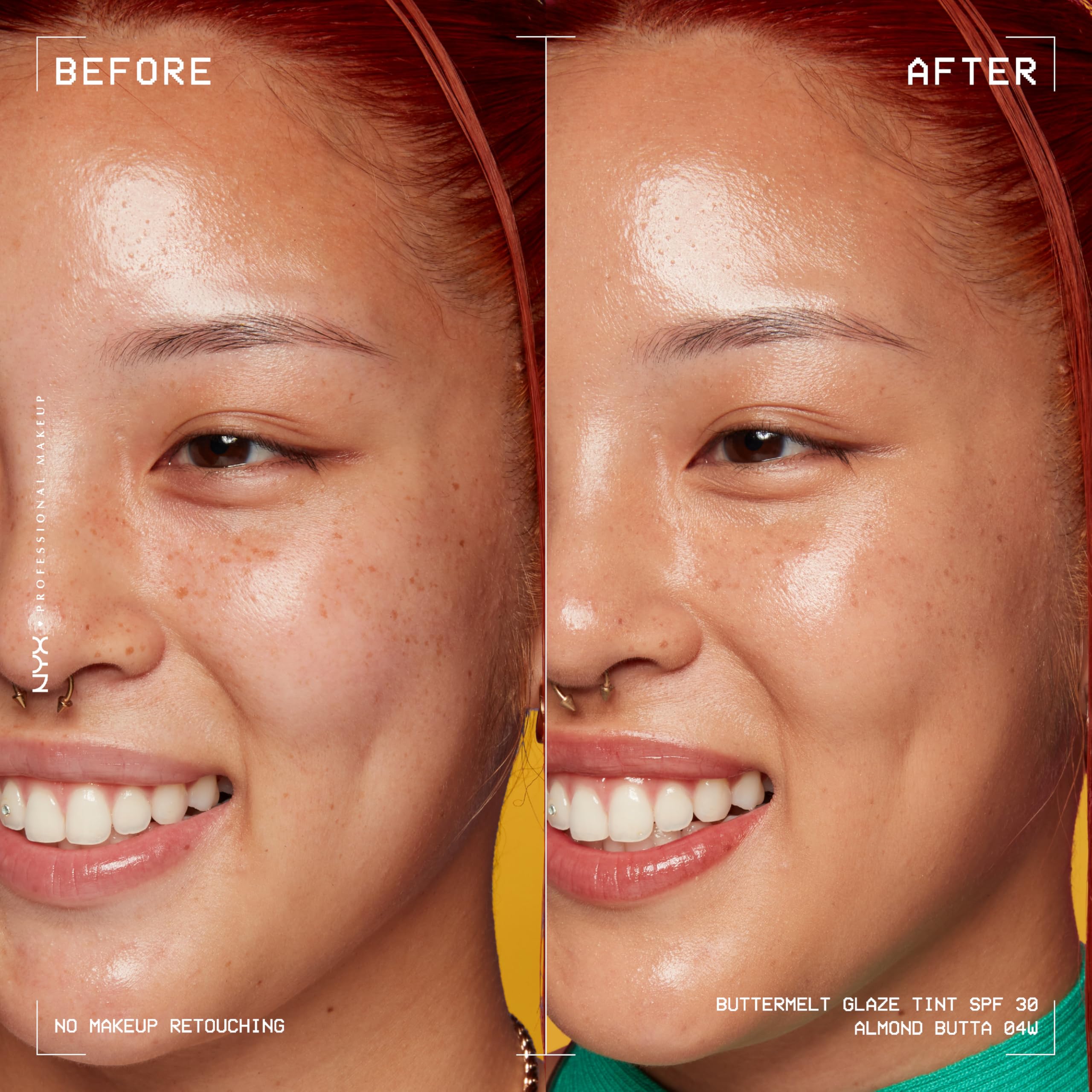 Nyx Professional Makeup Buttermelt Glaze: teint sans trace blanche et protection SPF30.