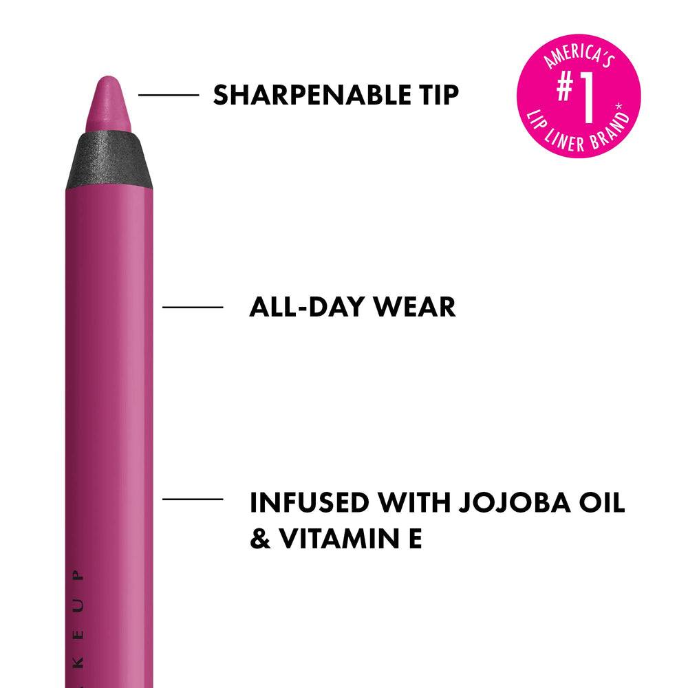 NYX Line Loud Lip Liner Hottie Hijacker, glisse douce, contour précis sans tiraillement.