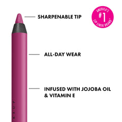 NYX Line Loud Lip Liner Hottie Hijacker, glisse douce, contour précis sans tiraillement.