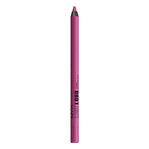 NYX Line Loud Lip Liner Hottie Hijacker, outline rapide et remplissage clair.