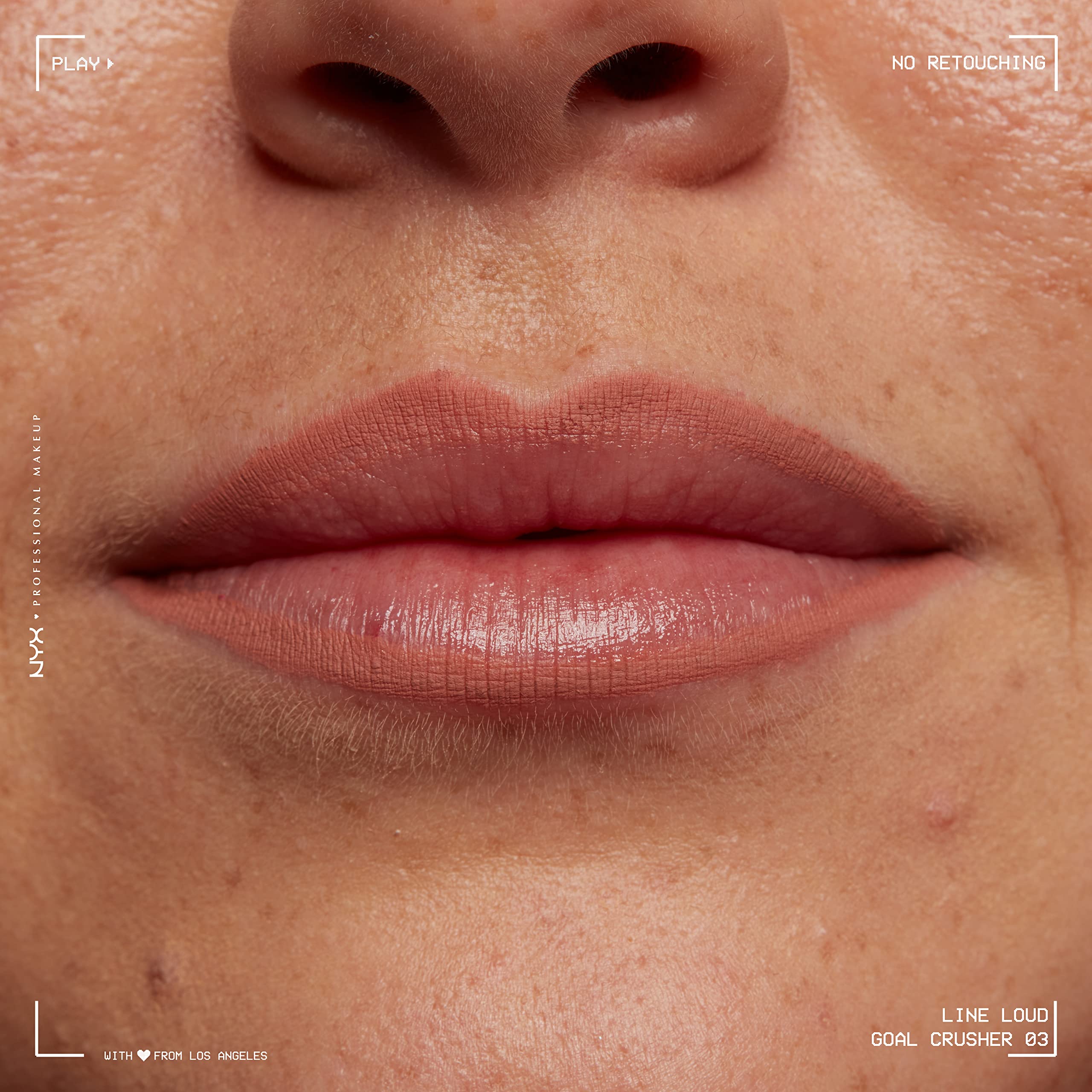 NYX Line Loud Vitamine E – protection et confort des lèvres.