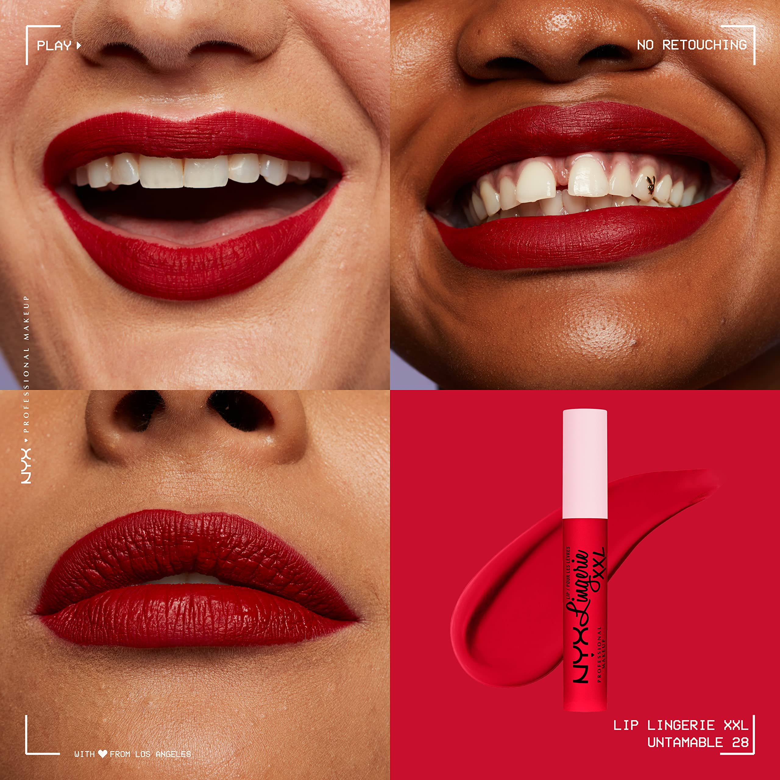 Emballage élégant et pratique de Lip Lingerie XXL.