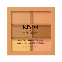 NYX PROFESSIONAL MAKEUP Palette Conceal-Correct-Contour Moyenne pour correction précise
