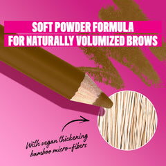 NYX PROFESSIONAL MAKEUP Poudre Louder Sourcils – traits fins pour précision.