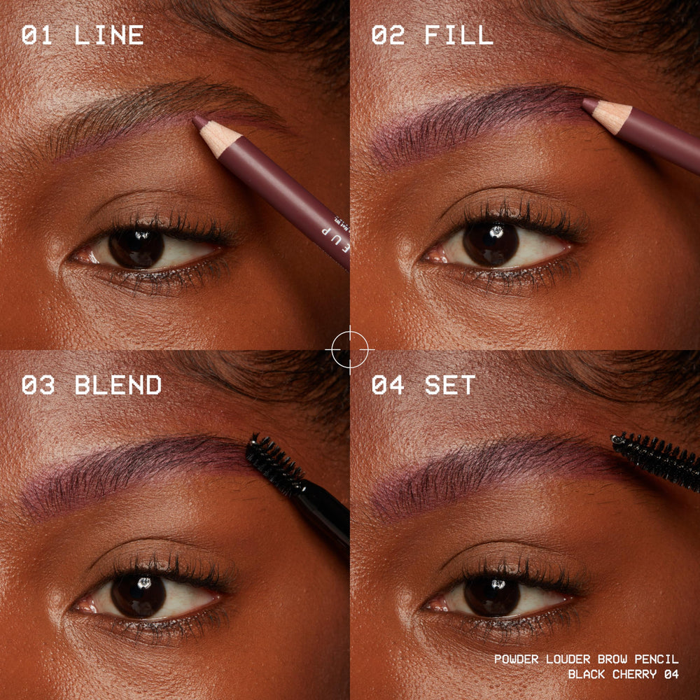 NYX PROFESSIONAL MAKEUP Poudre Louder Sourcils – formule végan et sans cruauté animale.