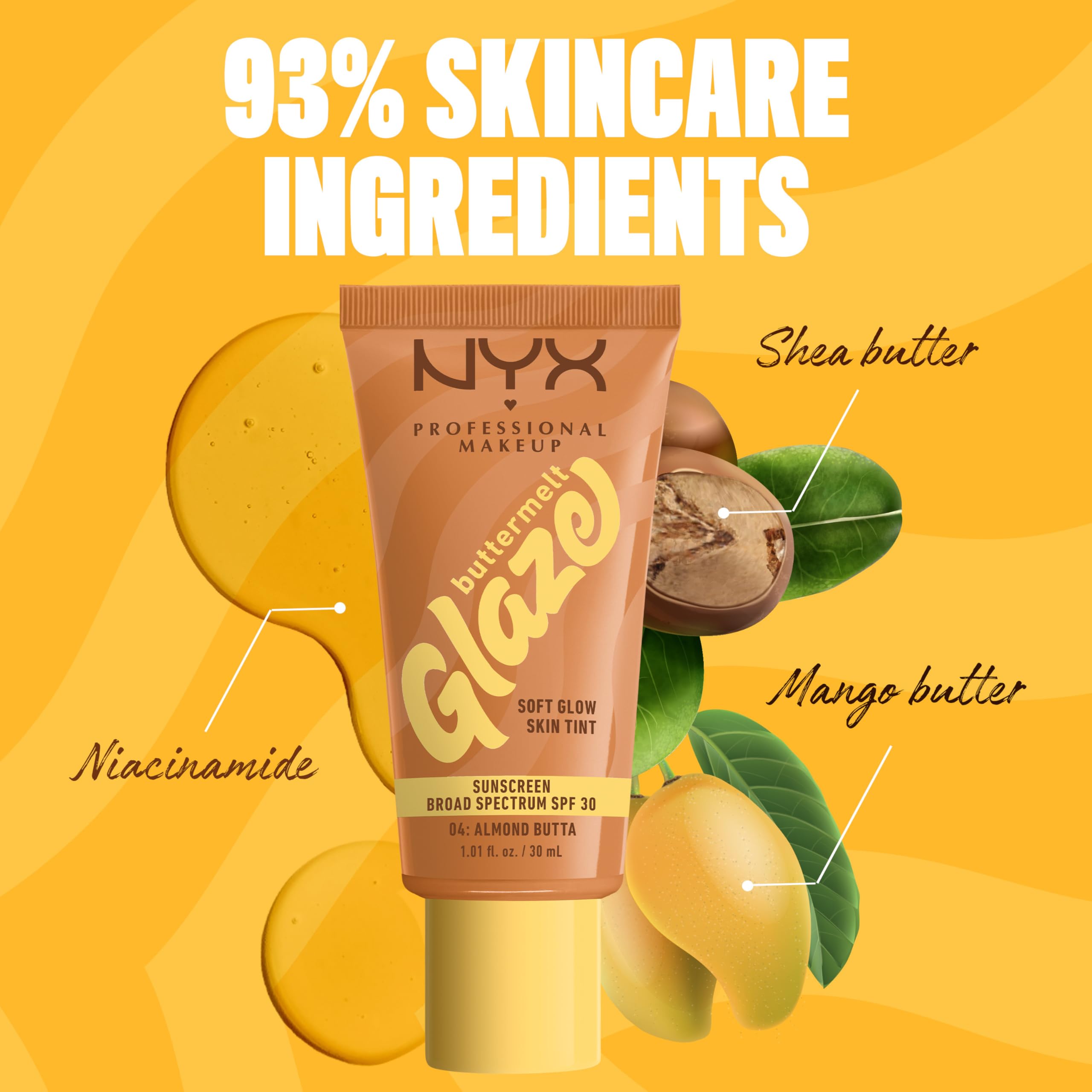 Protection UVA/UVB avec SPF 30 pour une routine teint simplifiée.